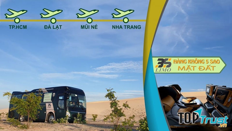 Limousine 15 chỗ 3S Limo