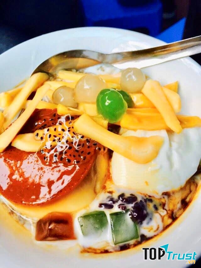 Sữa chua caramen Linh Chè