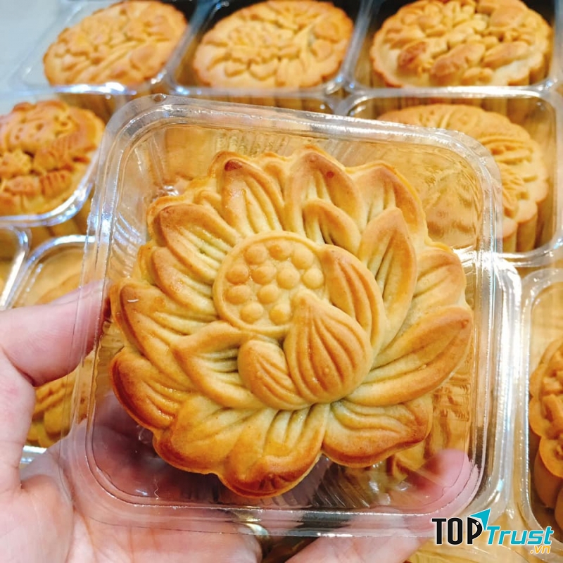 Bánh nhà Linh không chỉ chắc nịch, chất lượng mà hình thức còn rất đẹp.