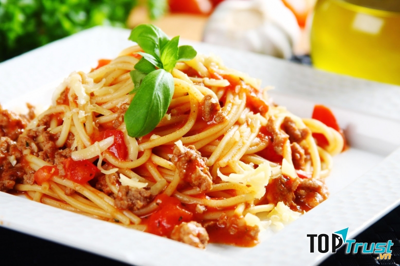 Mỳ ý ngon hấp dẫn