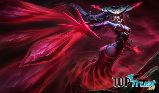 Lissandra với 3/4 kỹ năng có hiệu ứng khống chế
