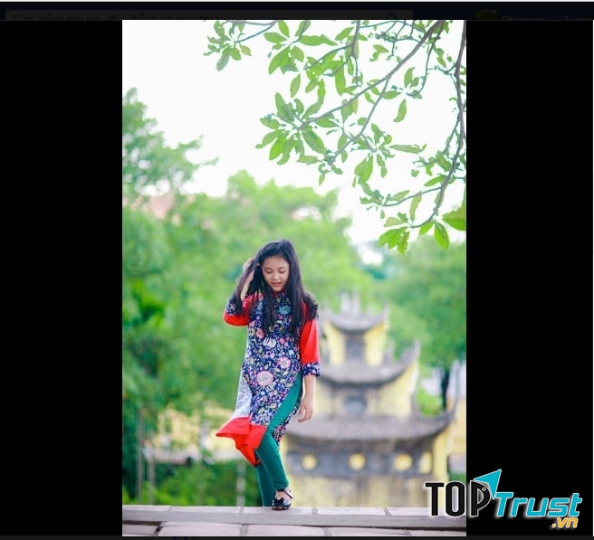 Áo dài cách tân tại Little Áo dài - by Caramella