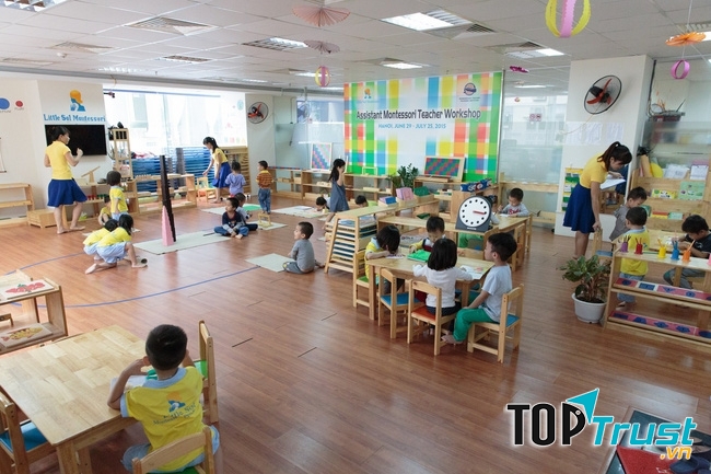 Từng khu học tập riêng biệt