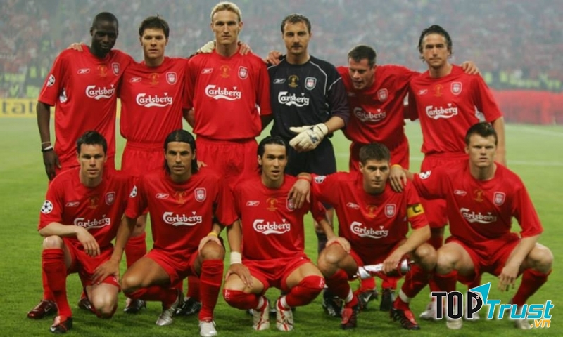 Đội hình của Liverpool trong trận chung kết
