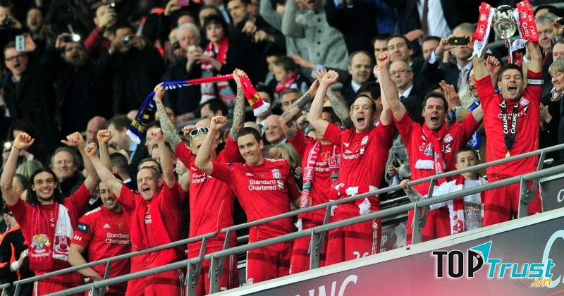 Lần gần nhất các cầu thủ Liverpool vô địch là năm 2012