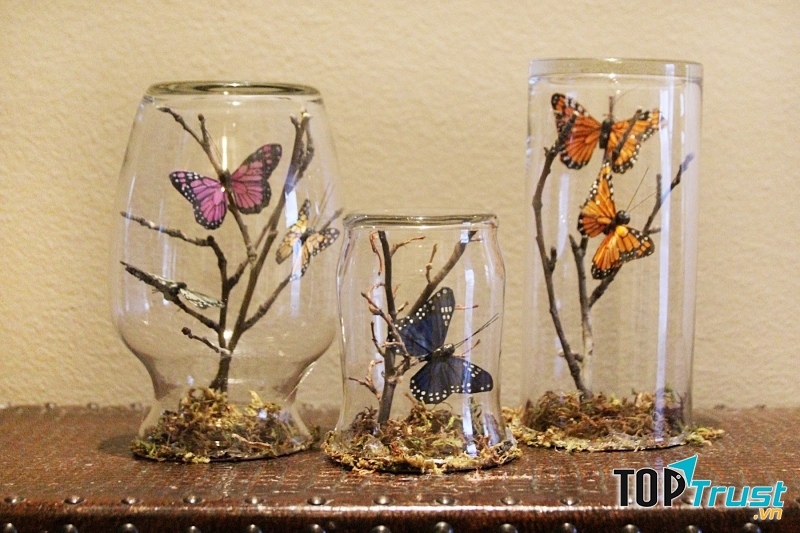 Lọ thủy tinh đưa thư - món quà Valentine chan chứa tình cảm