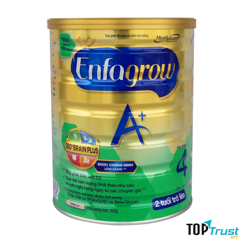 Sữa Enfagrow A+4 Brain Plus tăng cân