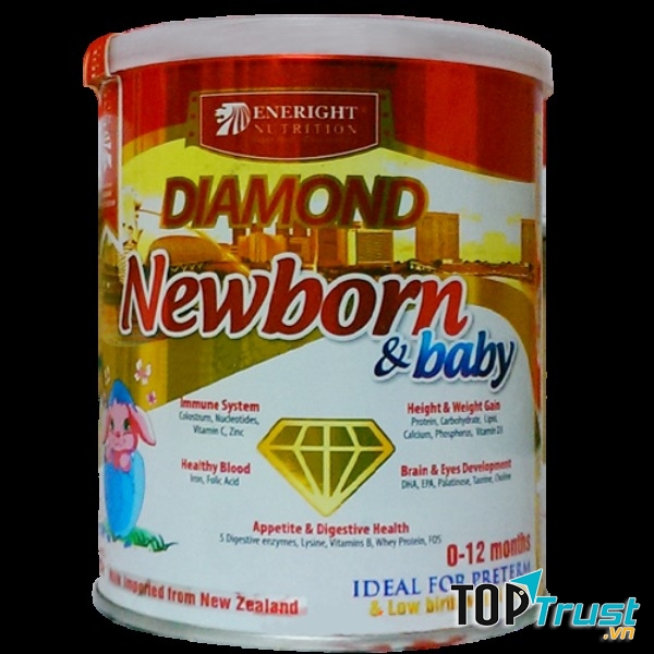 Sữa Diamond Newborn & Baby tăng đề kháng