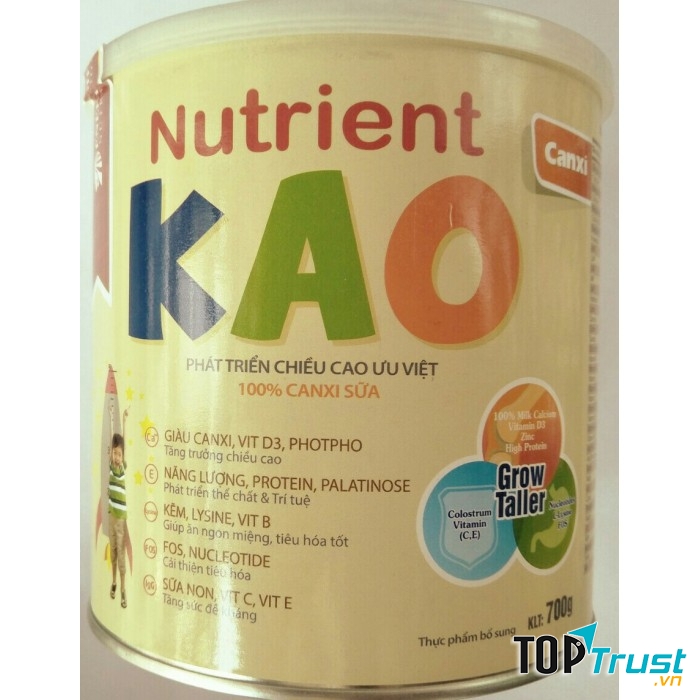 Sữa Nutrient Kao tăng đề kháng