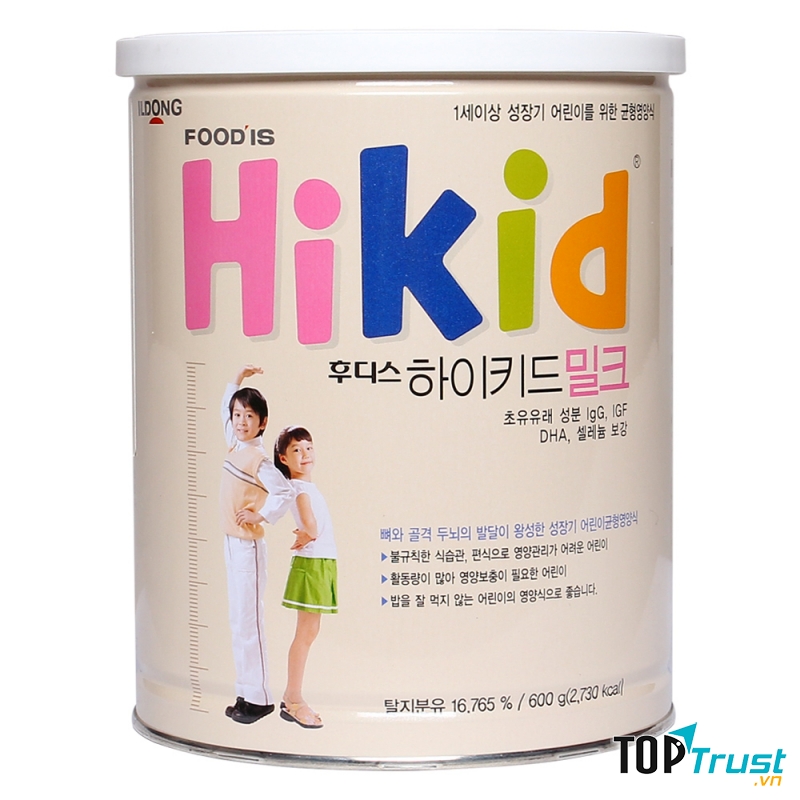 Sữa Hikid tăng đề kháng