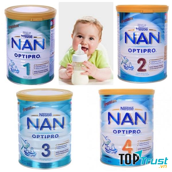 Sữa NAN Nga tăng đề kháng