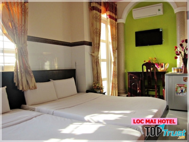 Phòng nghỉ của du khách sẽ là một không gian hoàn toàn riêng tư với nội thất, trang thiết bị hiện đại.