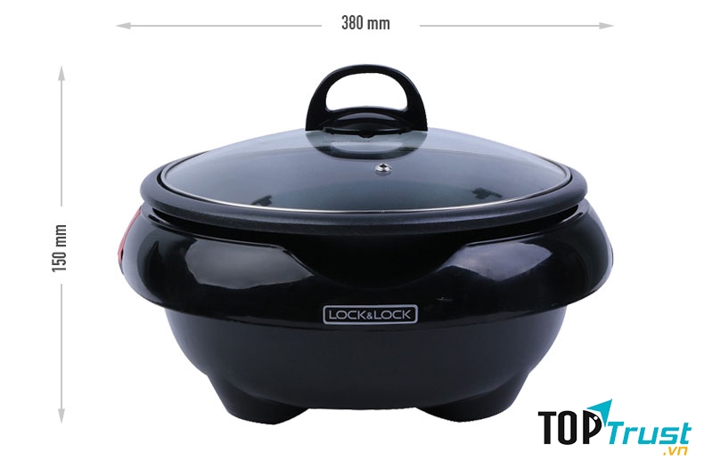 Nồi Lẩu Điện Đa Năng Lock&Lock EJP331BLK