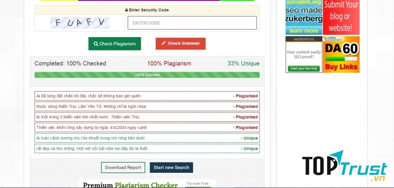 Kiểm tra lỗi copy 67%