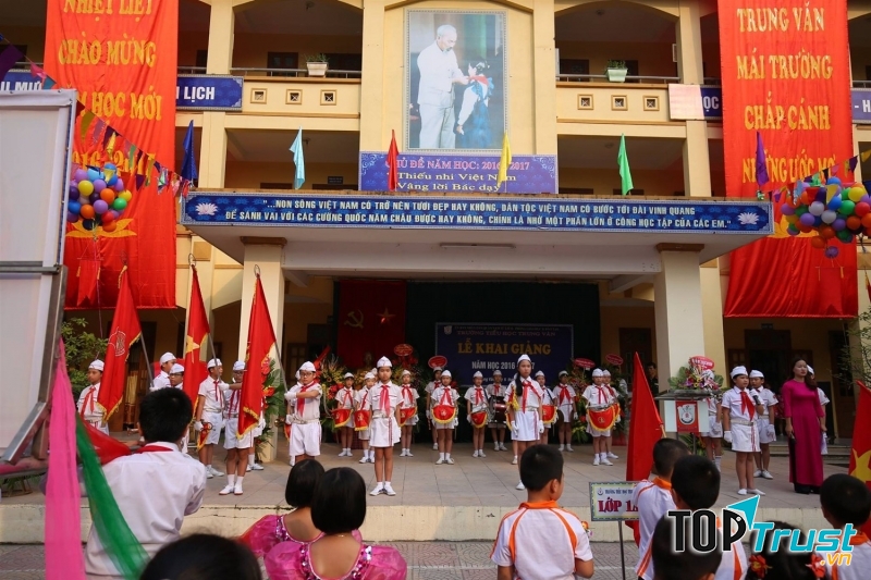 Lời dẫn chương trình khai giảng trường tiểu học số 1