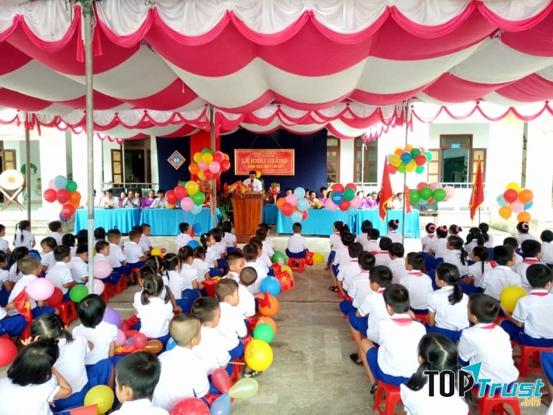 Lời dẫn đón học sinh lớp 1 (số 7)