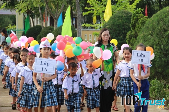 Lời dẫn đón học sinh vào lớp 1 (số 2)