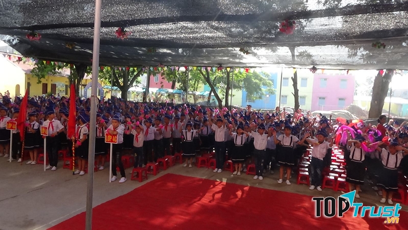 Lời dẫn đón học sinh vào lớp 1 (số 2)