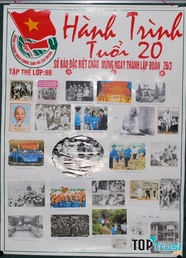 Lời ngỏ báo tường 26/3 với chủ đề: Hành trình tuổi 20