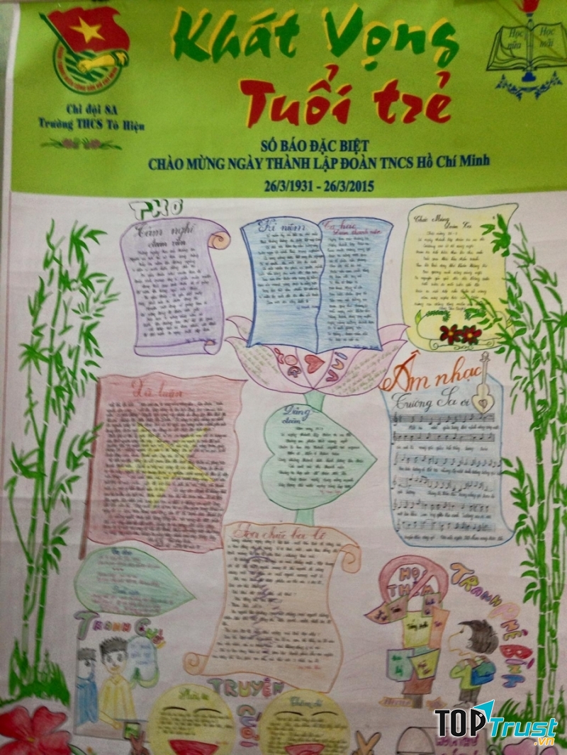 Lời ngỏ báo tường 26/3 với chủ đề: Khát vọng