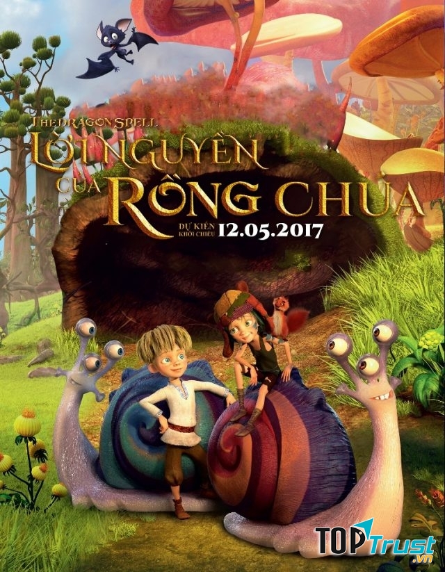 Poster phim - Lời nguyền của rồng chúa (The Dragon Spell)