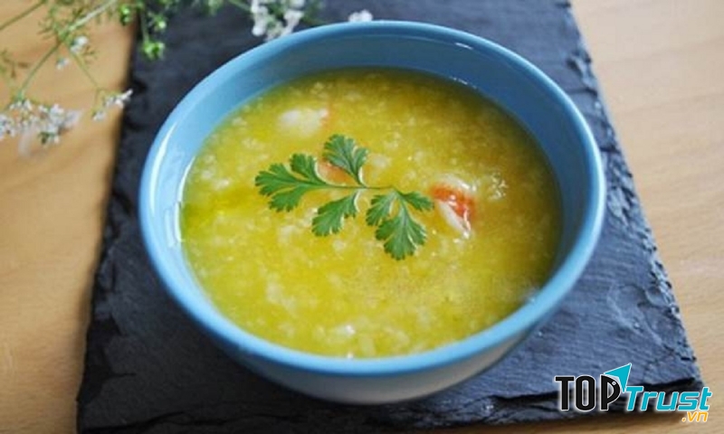 Cháo lòng đỏ trứng gà