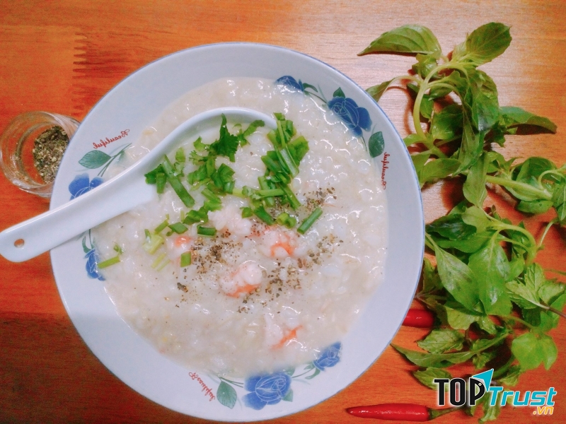 Long Hương - Cháo Miến Gà Tôm