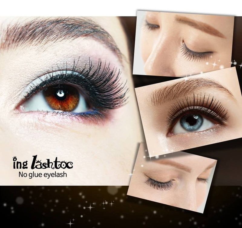 Lông Mi Giả Tự Nhiên InglashTatoc No Glue Eyelash với chiều dài mi vừa phải và sáng đẹp phù hợp với đôi mắt châu Á mang đến sự lôi cuốn và ấn tượng cho đôi mắt thêm phần xinh đẹp.