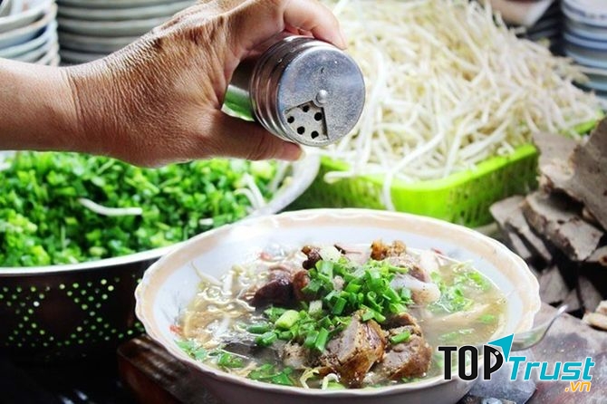 Lòng sả món ăn độc đáo Quảng Trị