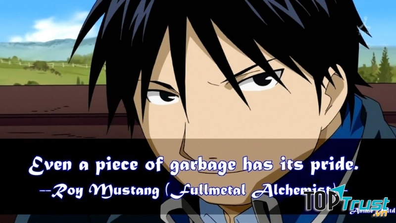 Even a piece of gargabe has its pride.