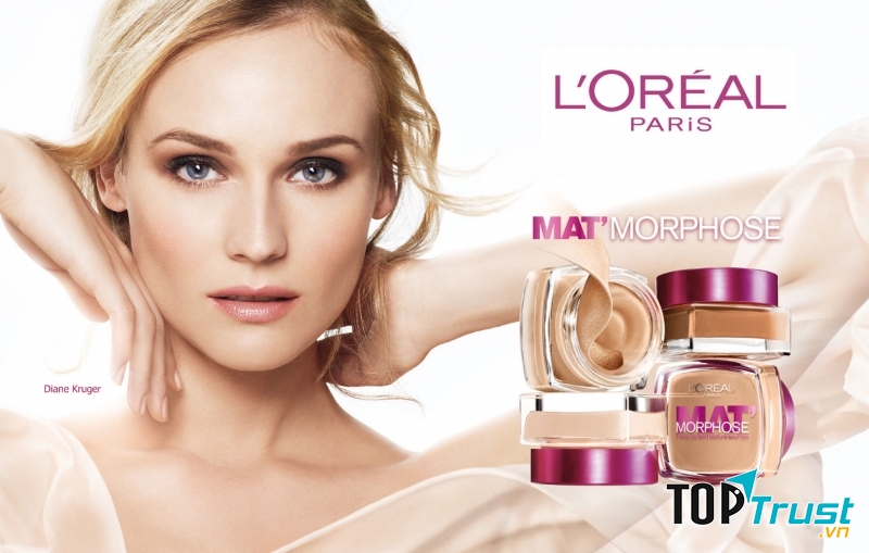 L’Oreal là thương hiệu mỹ phẩm hàng đầu của Pháp
