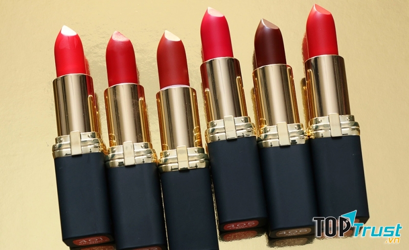 Bảng màu son L'Oreal Exclusive
