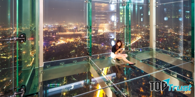 Tầng 65 của trung tâm thương mại Lotte CenTer. Ảnh sưu tầm.