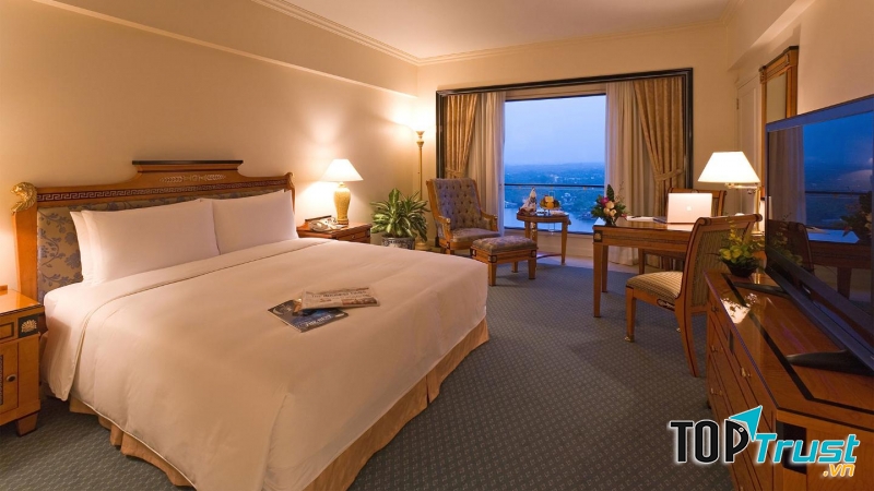 Phòng tại khách sạn Lotte Legend Saigon với view nhìn đẹp