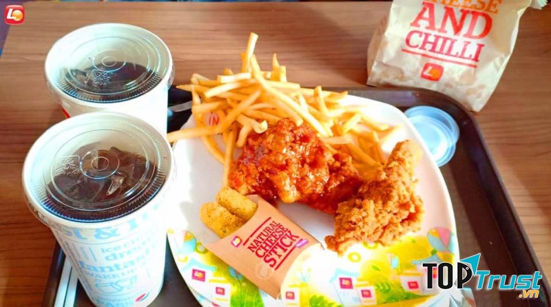 Món ăn của lotteria
