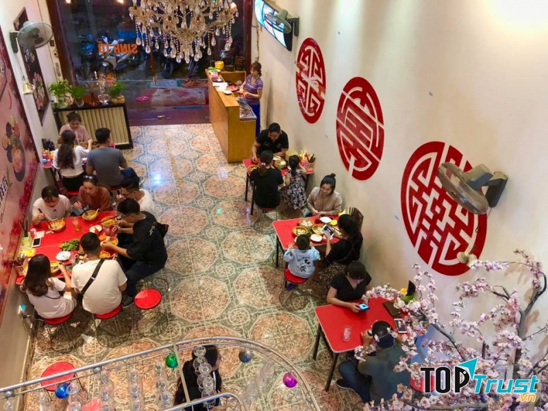 Lou Shi Fen là địa chỉ quán ăn nổi tiếng ở Hải Phòng được rất nhiều người biết đến.