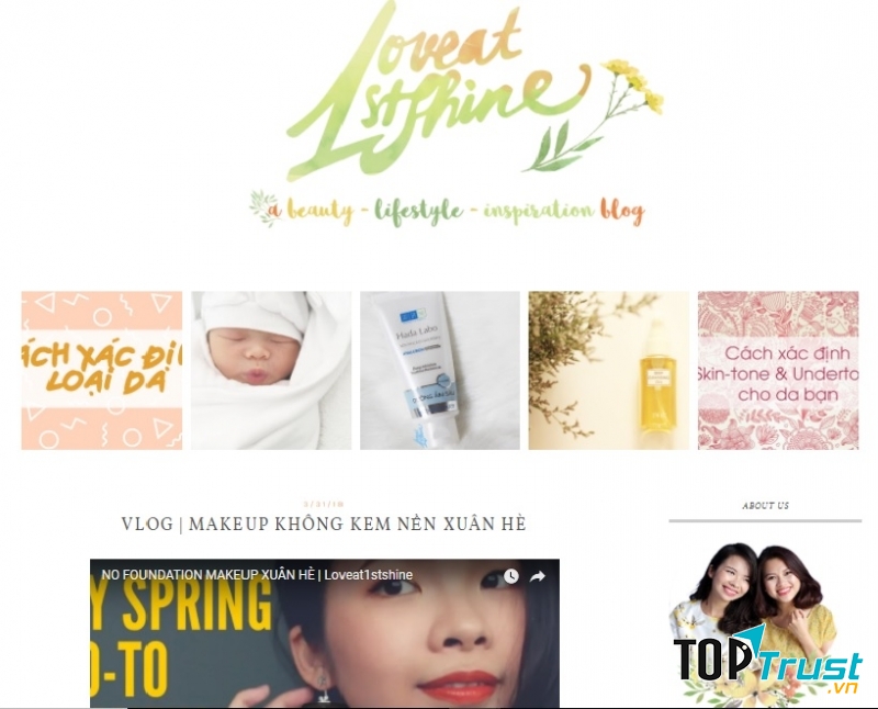 Trang Web chính thức của Love at first shine