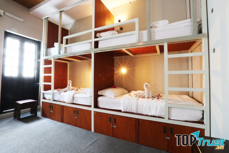 Nhà nghỉ dạng kí túc xá với mức giá chỉ từ 12 USD sẽ giúp bạn tiết kiệm một khoản tiền đáng kể