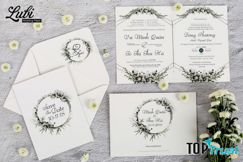 LuBi Wedding Paper - Save your Date