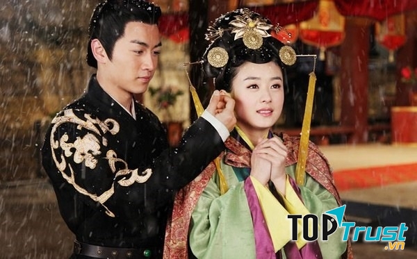 Hình ảnh dễ thương của Lục Trinh và Cao Trạm