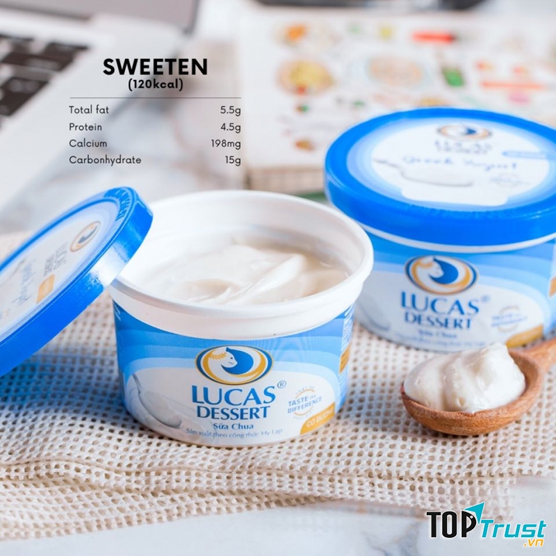 Lucas Dessert - Sữa Chua Hy Lạp