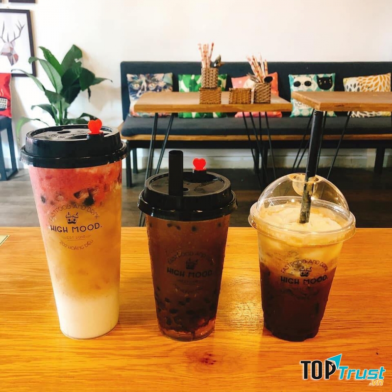 Menu thức uống tại quán cũng vô cùng phong phú, hấp dẫn