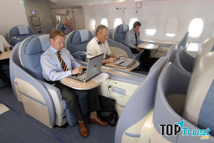 Lufthansa là hãng hàng không đứng đầu châu Âu về mức độ nổi bật sự mức độ xa xỉ