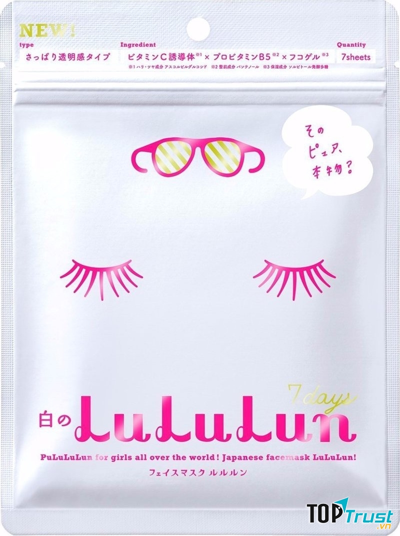 Lululun mask (màu trắng)