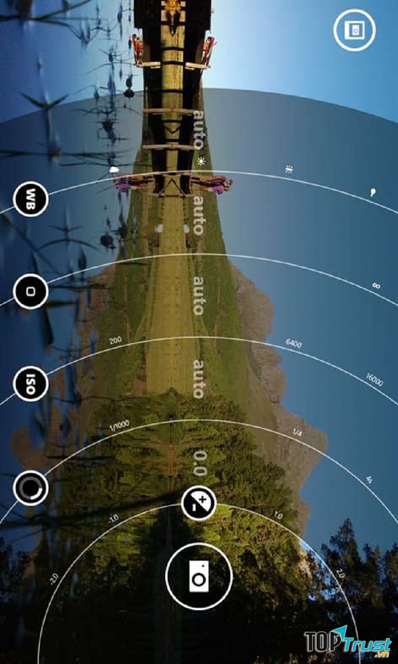 Sử dụng Lumia Camera để chỉnh sửa trước khi chụp