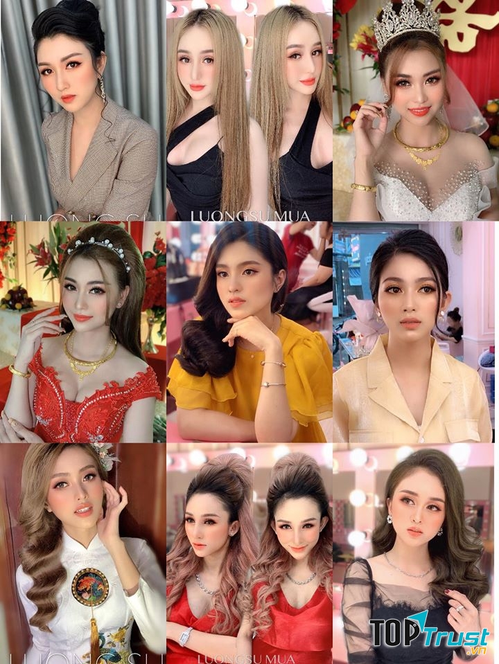 Lương Su makeup