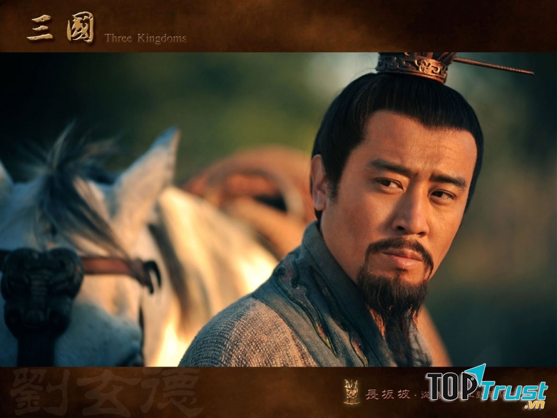 Lưu Bị do diễn viên Vũ Hòa Vĩ thủ vai