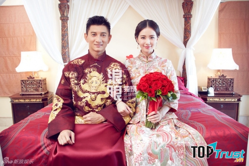 Lưu Thi Thi xinh đẹp trong bộ váy cưới