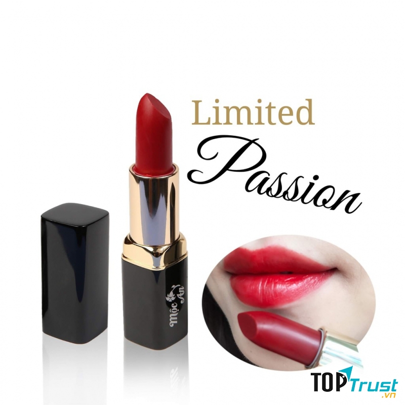 Son lì Luxury Mộc An ﻿Passion dòng son bền màu, lâu trôi