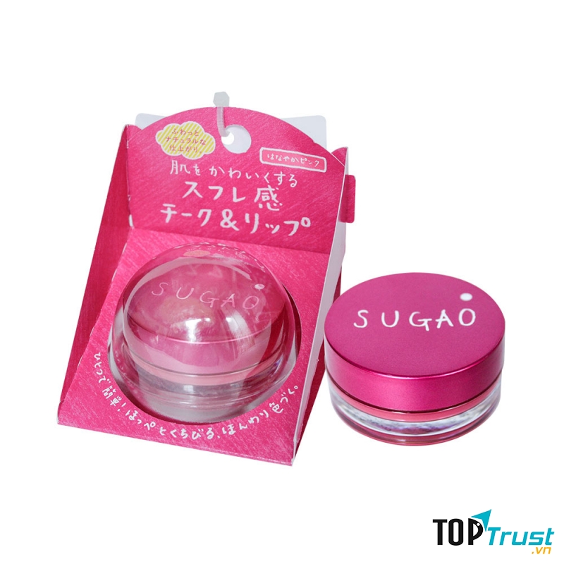 Má hồng Sugao Cheek and Lip
